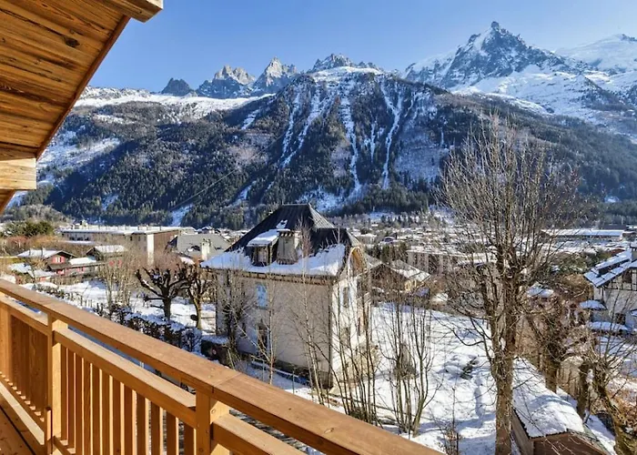 Jacaranda4 Sublime 6pax 80m2 Vue Mtblanc Parking 公寓 *