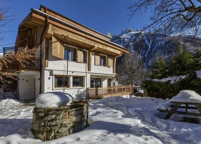 Jacaranda4 Sublime 6pax 80m2 Vue Mtblanc Parking * 霞慕尼